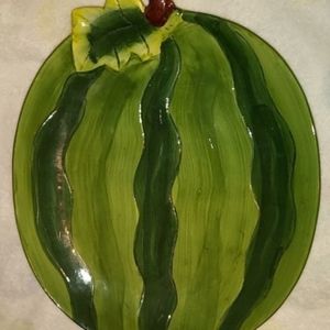 Ceramic Watermelon Plate / Tray
